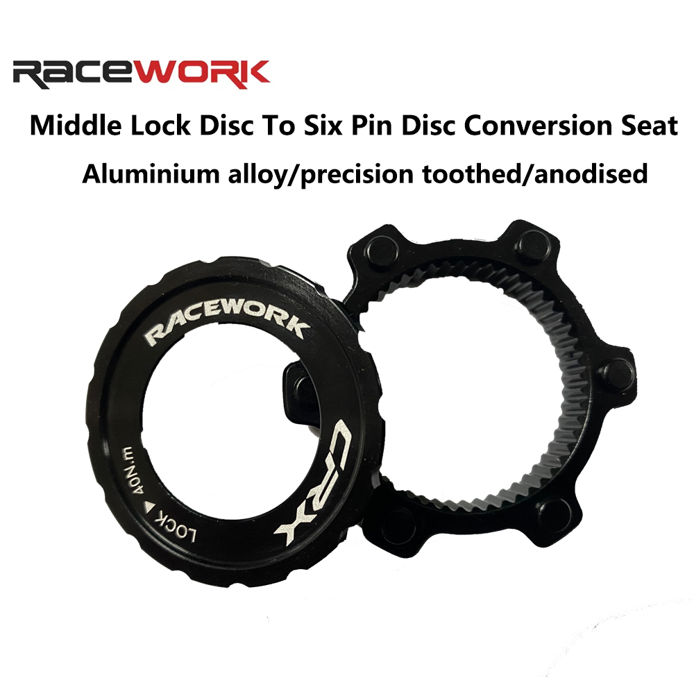 Cycling Zones - RACEWORK Centerlock'tan 6 Delikli Adaptöre MTB