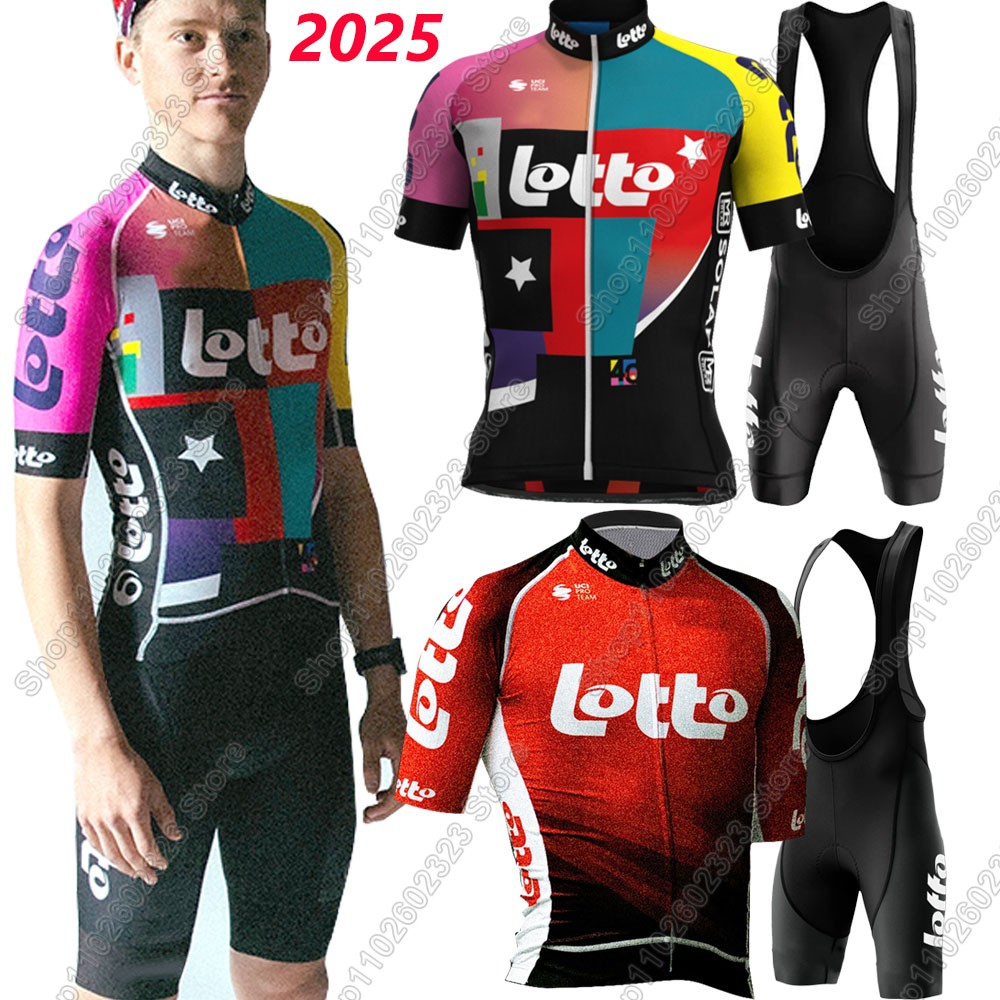 Cycling Commuter Shorts - Loto takımı 2025 bisiklet forması seti