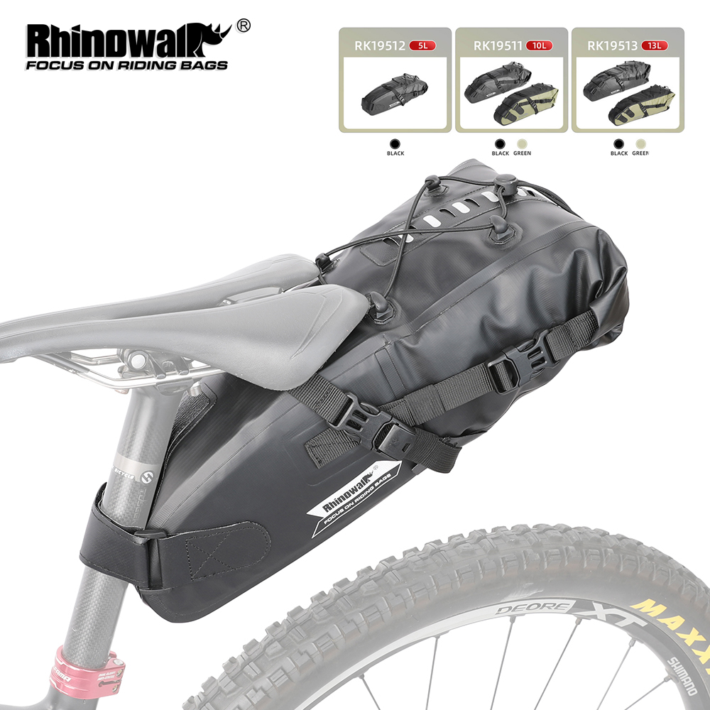 Cycling Commute Bag - Rhinowalk Bisiklet Sele Çantası 5L-13L Su