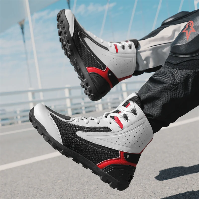 Cycling Commute Shoes - Motosiklet su geçirmez Commuting çizmeler Off-road
