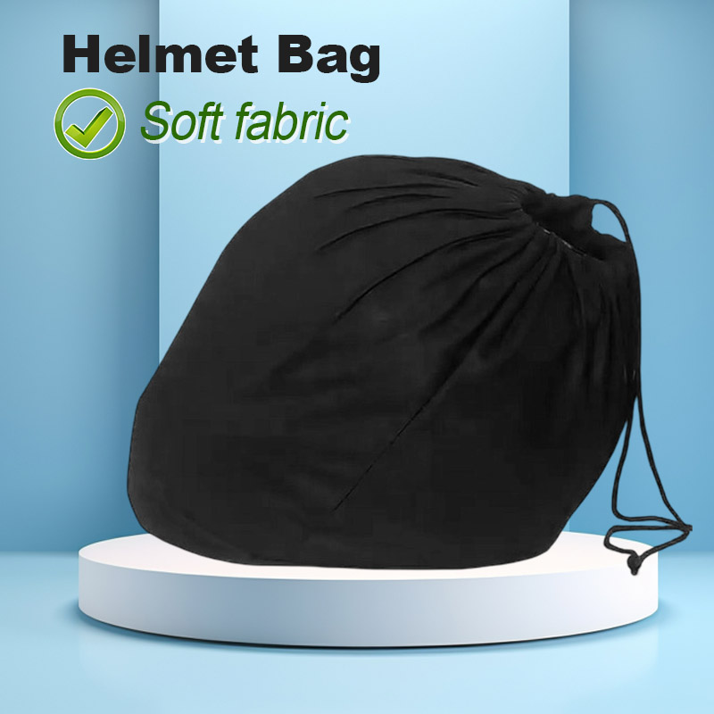 Cycling Commute Bag - Yumuşak Kask Çantası Peluş İpli Cepli