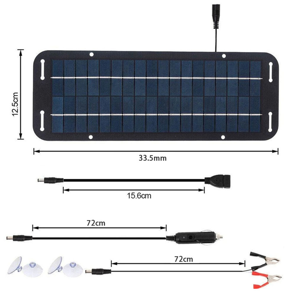 12V Monokristal Güneş Paneli D - Usb Charger Dynamo incelemesi ve fiyatı