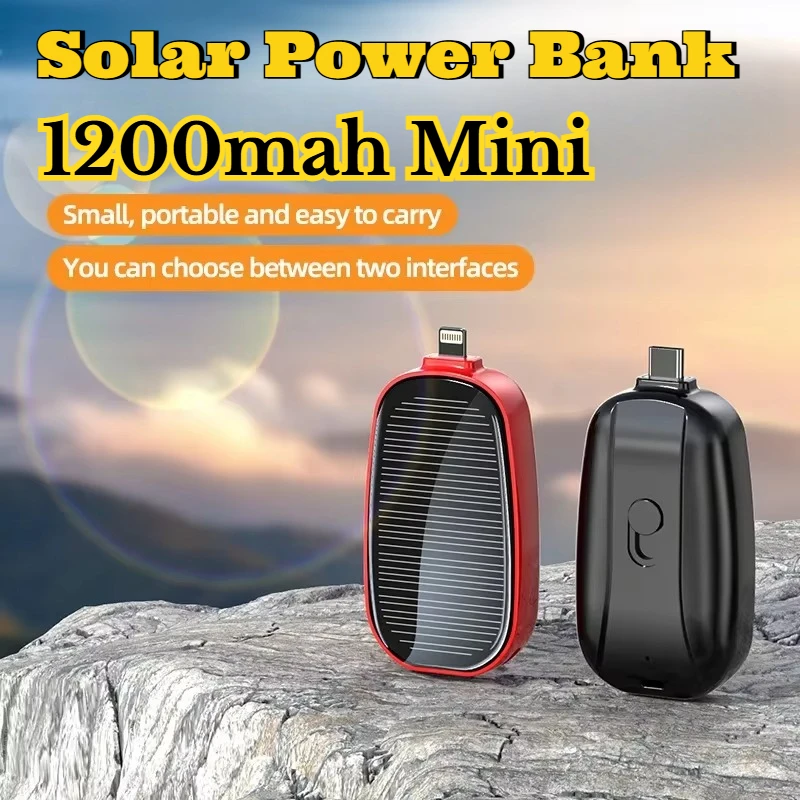1200mAh güneş enerjili Mini gü - Usb Charger Dynamo incelemesi ve fiyatı
