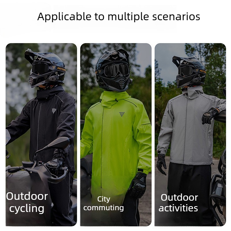 Motosiklet Yağmurluk Su Geçirm - Cycling Commuter Rain Jacket incelemesi ve fiyatı
