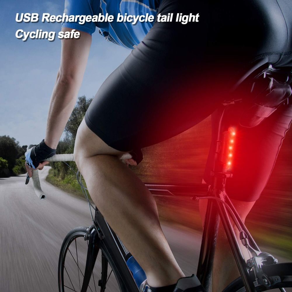 Arka bisiklet ışığı USB ile şa - Cycling In City incelemesi ve fiyatı